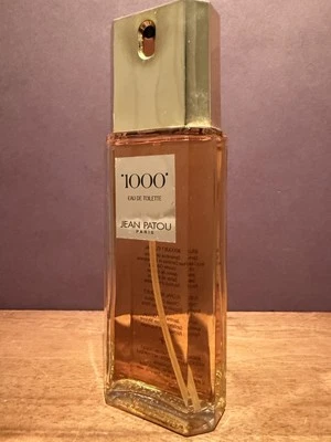 JEAN PATOU 1000 Eau de Toilette Spray 1984 Vintage 3 OZ / 90 ml NWOB RARE - Image 1 of 4