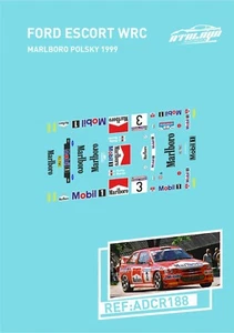 CALCAS FORD ESCORT WRC MARLBORO POLSKY 1999 - Imagen 1 de 1