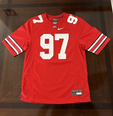 Nike Jersey Ohio State Buckeyes (JOEY BOSA #97) NCAA Football-Red Men’s Size S Cover