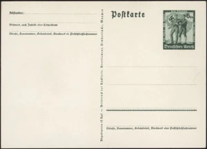 DEUTSCHLAND, 1938. Propaganda Postkarte Mi P268, postfrisch - Bild 1 von 1