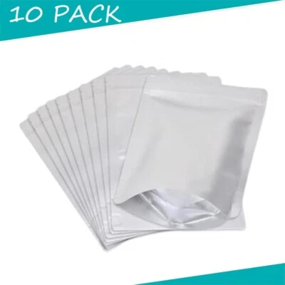 Bolsas de película de poliéster para almacenamiento de alimentos de varios tamaños - grado alimenticio, resellables Foto 1 de 4