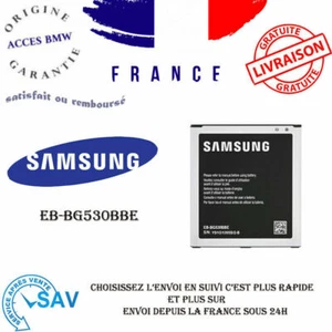 Original Samsung Galaxy j3 2016 j320f/Duos Pile Batterie 2600 mAh eb-bg530bbe - Photo 1 sur 1