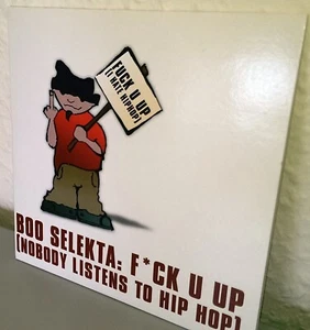 Boo Selekta ft. Shaun Baker - Nobody listens to Hip Hop! - Maxi-CD - NEW + RAR! - Picture 1 of 6