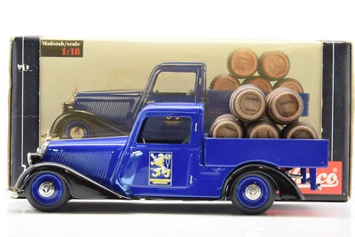 MERCEDES 170 V PRISCHENWAGEN LOWENBRAU SCHUCO 1/18 EN TOLE NEUVE EN BOITE - Photo 1/4