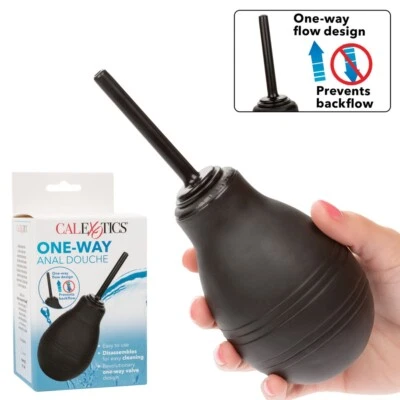 Anti Back Flow One-Way Anal Douche Enema Bulb - Image 1 of 4