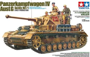 Tanque alemán Tamiya JAPÓN TAM35378 Panzerkampfwagen IV Ausf. Kit escala G 1/35 - Imagen 1 de 2