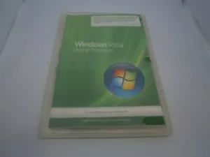 MICROSOFT WINDOWS VISTA HOME PREMIUM WITH SERIAL KEY OPERATING SYSTEM- FREE POST - Picture 1 of 1