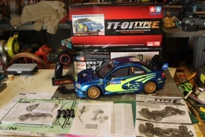 Tamiya Subaru RC Car/Brushless/alloy shockies/7 Chanel radio/full ball bearings/ - Picture 1 of 9
