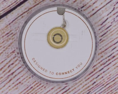 NUEVO Alex and Ani Initial o .925 Plata de Ley 14KT Cadena Estación Dije PlataA Foto 1 de 2