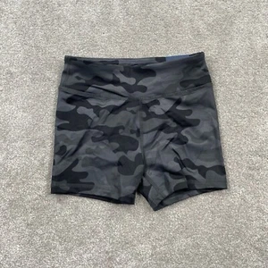 DSG Performance Girls Shortie Shorts Size M Youth 10-12 Black Camo - Picture 1 of 9