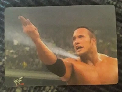 2001 WWF WWE Artbox Motion Lenticular #11 The Rock - Image 1 of 4