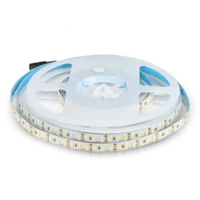 Strip led 12V, bianco freddo 6500K, 5 metri, SMD5730, 120 led/m, IP20 V-tac - Immagine 1 di 4