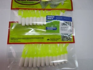 2 pks. Bobby Garland Minnow Mindr 12 pro Packung (weiß/Diagramm) - Bild 1 von 1