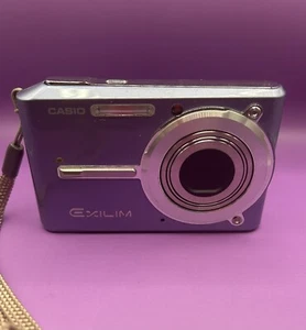 Casio Exilim EX-S600 Purple Digital Camera NOT Tested As Is Sale/parts Only - Picture 1 of 4