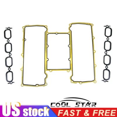 Juego de 3 juntas de colector de admisión para Land Rover Range Rover Sport 2010-18 5,0 L Foto 1 de 4