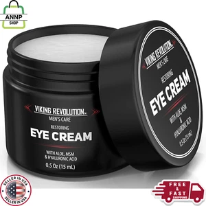 Crema Para Las Ojeras Oscuras Hombres Y El Hinchazon Natural Y Super Efectivo US - Picture 1 of 24