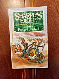SHARPES EAGLE BERNARD CORNWELL HCDJ 1981 1ST EDITION NEAR FINE CONDITION - Foto 1 di 8