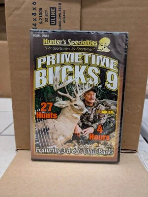Hunter's Specialties Primetime Bucks 9 (DVD, 2005)  New/SEALED - Image 1 of 3