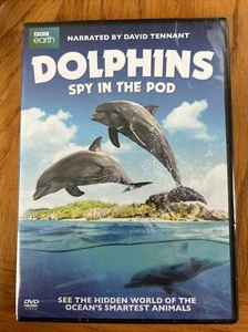 "DOLPHINS SPY IN THE POND," See Hidden World of Smartest Animals, New and Sealed - Bild 1 von 2