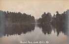 Locke Mills Maine Round Pond Scenic View Real Photo Antique Postcard J73086