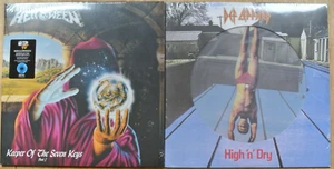HELLOWEEN Keeper Of Seven Keys LP BlueVinyl + DEF LEPPARD High'n'Dry LP Pic Disc - Picture 1 of 3