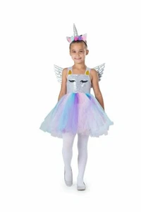 Dress-Up-America Unicorn Costume for Girls - Magical Unicorn Party Dress - Picture 1 of 7