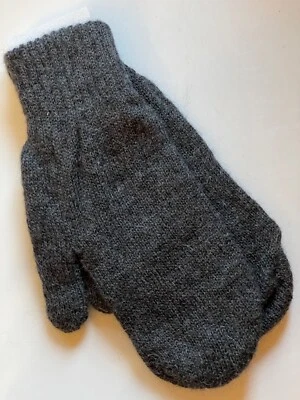 Alpaka Handschuhe 100% Alpakawolle Fausthandschuhe Damen Herren Kinder warm - Bild 1 von 4