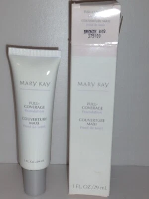 Mary Kay Bronze 808 Full Coverage Foundation 379100 Gray Cap Discontinued NIB - Image 1 of 2