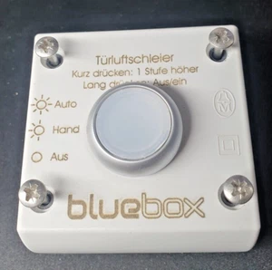 Digitronic Eaton Türluftschleier Bedientaster Leuchttaster Bluebox - Bild 1 von 2