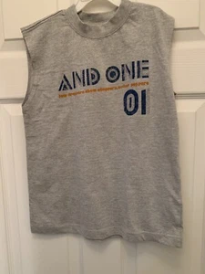 NWT AND1 gray tank boys 7x - Picture 1 of 2