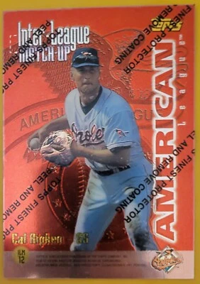 1996 Topps INTER-LEAGUE MATCH-UP #ILM12 Cal Ripken Jr. Gregg Jefferies Protector — 第 1/4 张图片
