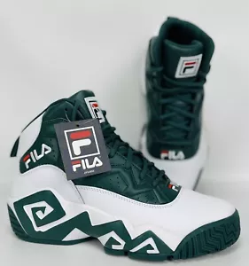 Fila MB ""Forest Green"" Talla 10 Para Hombre Jamal Mashburn 1996 Retro Blanco - Imagen 1 de 24