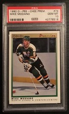 1990-91 OPC O-Pee-Chee Premier MIKE MODANO #74 Rookie RC HOF Gem Mint PSA 10