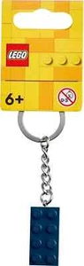 LEGO 854237 EARTH BLUE 2X4 KEY CHAIN BRAND NEW KEYRING KEYCHAIN - Picture 1 of 1