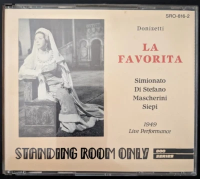 Donizetti LA FAVORITA Cellini/Simionato Di Stefano Mascherini Siepi 1949 2CD A++ - Bild 1 von 2