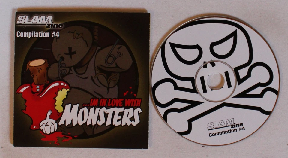 Slam Zine Compilation # 4 Austria Adv Cardcover CD Sparta Thermals Bones Zeke - Bild 1 von 1