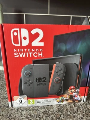 Nintendo Switch 2 Bundle with Mario Kart World BRAND NEW SEALED - Image 1 of 4