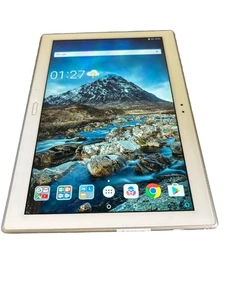 Lenovo Tab 4 Plus 10" TB-X704F 16GB Wi-Fi White Tablet Read Description DK534 - Picture 1 of 8