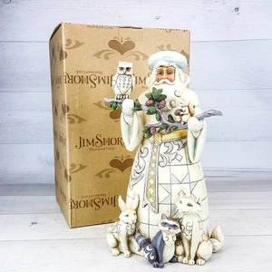 Jim Shore Natures Winter Wonders Figur Waldtiere Eule Hase Fuchs 4040900 - Bild 1 von 13