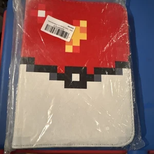 Pokémon Karten Mappe für 400 Karten Reißverschluss 9,5” x 7” Neu - Bild 1 von 3