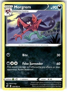 Morgrem 124/192 Rebel Clash Uncommon Pokémon TCG 2020 NM - Picture 1 of 2