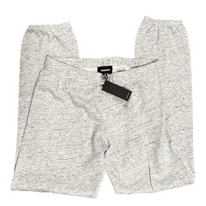 Pantalones deportivos Monrow gris jaspeado cintura elástica talla S pequeños nuevos con etiquetas - Imagen 1 de 4