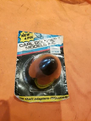 Carl Goldberg Parts - 2.5" Black 2-bladed Spinner - New - Part #153 - JT25 - Image 1 of 4