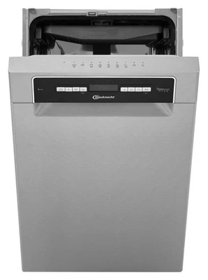 Bauknecht BSUO3O33PFX 45 cm Geschirrspüler unterbaufähig Leise 10 Maßgedecke - Bild 1 von 4