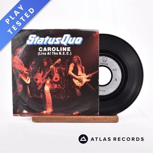 Status Quo - Caroline (Live At The N.E.C.) - 7" Vinyl Record - VG+/EX - Picture 1 of 8
