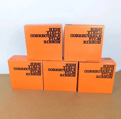 Vintage USA High Yield Correctable Film Ribbon Lot of 30 IBM Selectric II Memory - Image 1 of 4