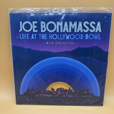Joe Bonamassa With Orchestra - Live At The Hollywood Bowl 2LP Blue Eclipse Vinyl Foto 1 de 4