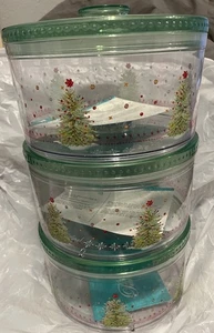 Pionierin Frau Keks Leckerli Behälter Stiefel Blumendruck Acryl Rezeptkarte (3) - Bild 1 von 5