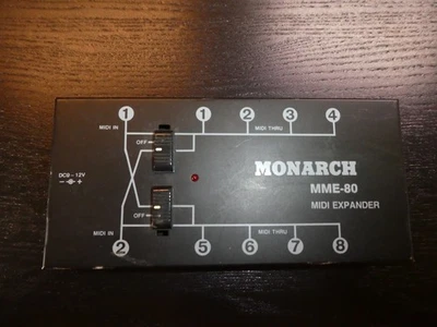 Monacor MME-80, MIDI-EXPANDER  Box 2 in 4 - Bild 1 von 4