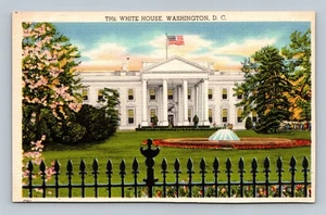 Vintage White House Washington DC Postcard by Capsco Souvenir Co. - Picture 1 of 2